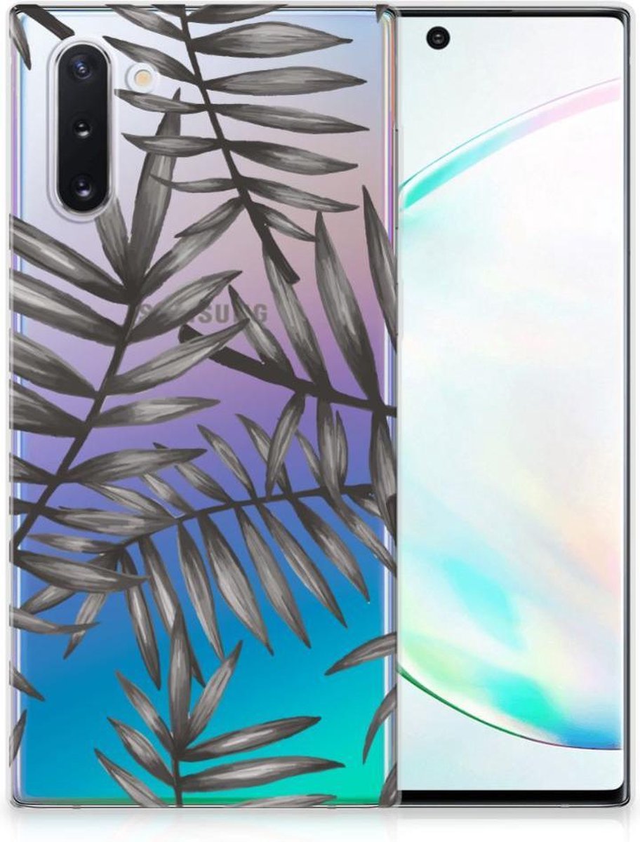 Samsung Galaxy Note 10 TPU Case Leaves Grey