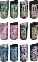 Auto Asbak – Bekerhouder – 14 cm – Camouflage kleuren – Keep Calm  - 12 stuks