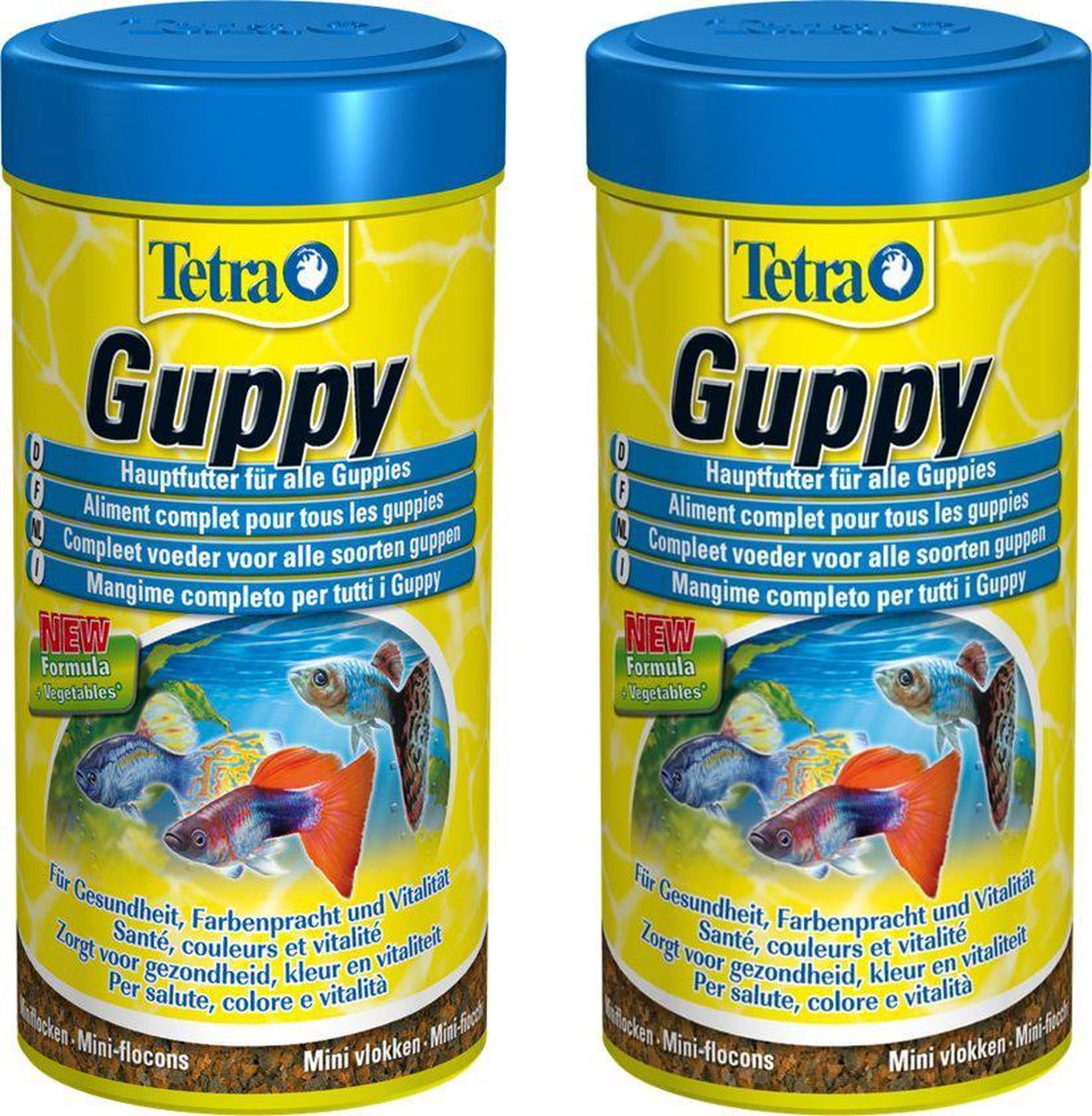 Tetra Guppy vissenvoeder - Vissenvoer - 100 ml per 2 verpakkingen