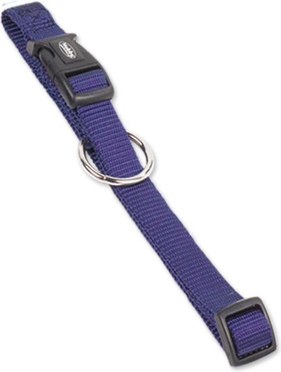 Nobby halsband classic blauw 30-45 x 1,5 cm – 1 st