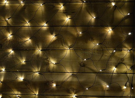 Kerstverlichting | lichtnet | 3,5 x 1,2 meter | 360 White Multi-action LED  Net -... | bol.com