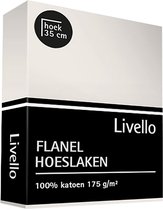 Livello Hoeslaken Flanel Ecru 160x200