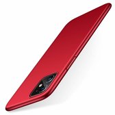 Ultra thin case geschikt voor Apple iPhone 11 - rood