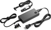 HP Slim Combo Adapter with USB - Stroomadapter-AC / auto - 90-264 V wisselstroom V - 90 Watt - Europa - voor HP 250 G4; Chromebook 14; EliteBook 2570, 725 G2, 745 G2, 755 G2, 820 G1, 820 G2, 