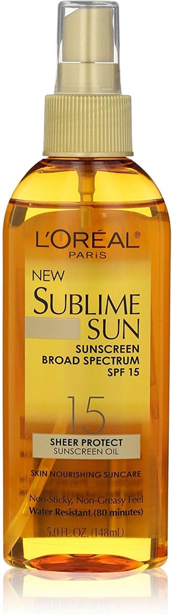 L'Oreal Paris Sublime Sun Advanced Sunscreen Oil Spray SPF 15, 150 ml(2 STUKS) - L’Oréal Paris
