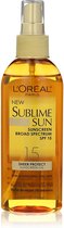 L'Oreal Paris Sublime Sun Advanced Sunscreen Oil Spray SPF 15, 150 ml(2 STUKS)