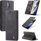 OnePlus 7 hoesje, CaseMe bookcase, zwart - GSM Hoesje / Telefoonhoesje Geschikt Voor: OnePlus 7