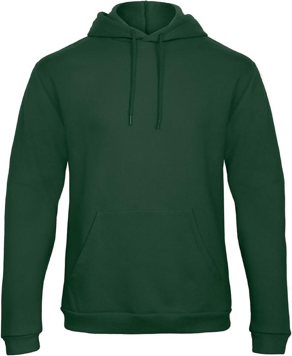 Senvi Fleece Crew Hoodie - Kleur: Groen – Maat S