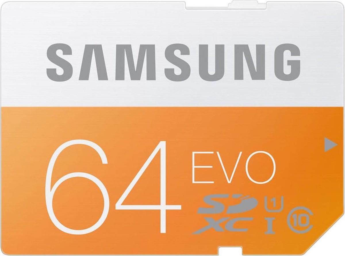 Samsung MB-SP64D 64GB SDHC UHS Class 10 flashgeheugen