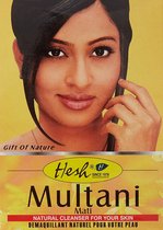 Hesh Multani Mitti/Mati 100g Natural Clay Skin and Face Cleanser Mask Mud Pack