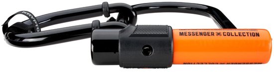 Kryptonite Beugelsot Messenger Mini+ 9,5 X 16,5 Cm Zwart/oranje van Kryptonite — afbeelding 5