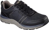 Skechers Sentinal Lunder Heren Veterschoenen - Zwart - Maat 44