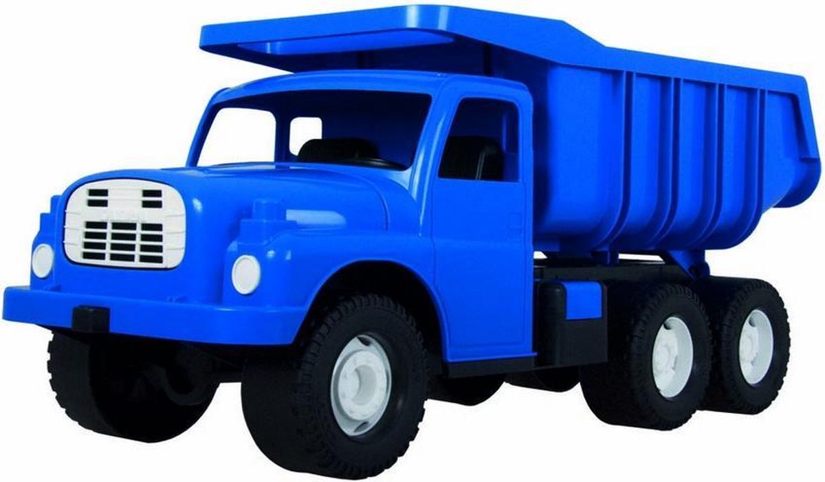 Tatra Truck kiepwagen - 70 cm - Blauw - 100kg draaggewicht