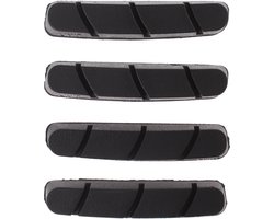 Miche Remblokrubbers Set Campa V-brake 55 X 11 Mm Zwart