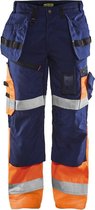 Blaklader Werkbroek High Vis X1500 - Marineblauw/Oranje - C150