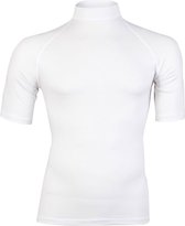 RJ Bodywear thermo T-shirt - heren thermo shirt korte mouw - wit - Maat: XXL