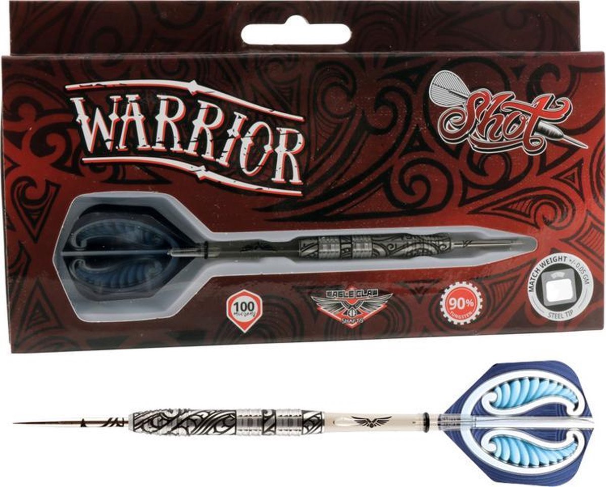Shot! Steeltip Warrior 3 Centre-Weight 90% 24 gram Darts