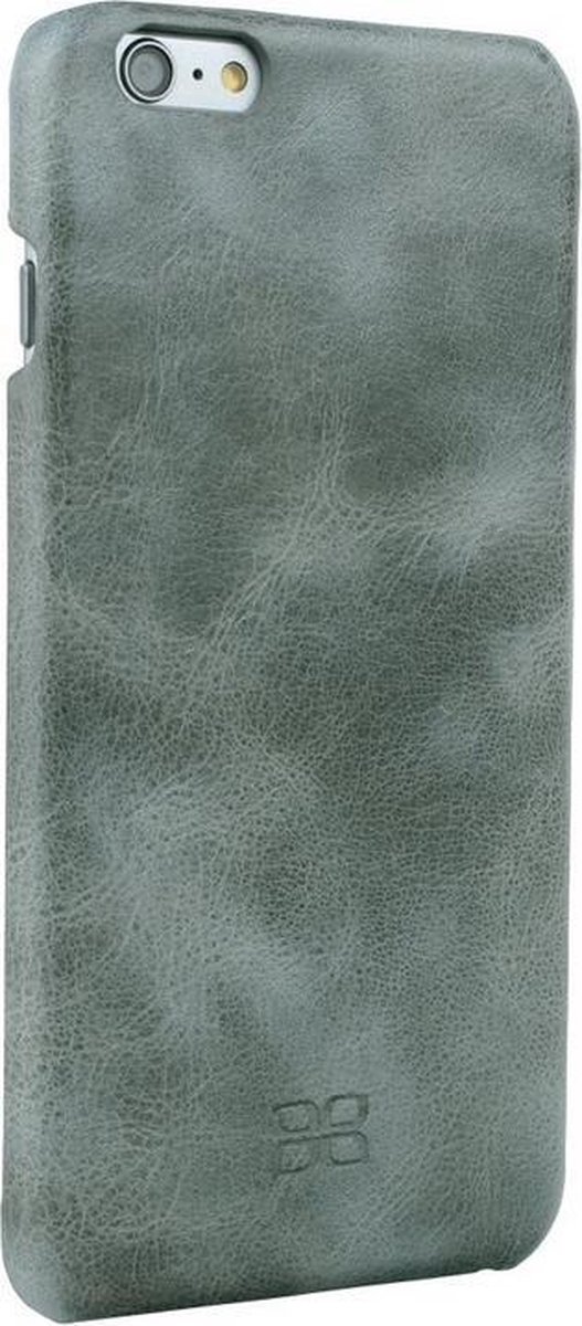 Bouletta geschikt voor iPhone 6(S) Plus leren BackCover hoesje - Chesterfield Grey