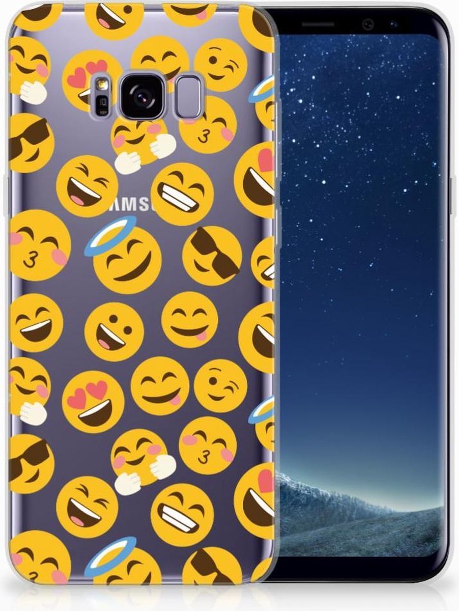 Samsung Galaxy S8 Plus TPU bumper Emoji