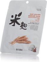 Mitomo - Rice Leaven - Face Mask - Japanse Gezichtsmaskers Met Rijst Proteïne - Gezichtsverzorging - Huidverzorging - Skincare - Beauty Mask - Organisch - Gezichtsmasker - 6 Stuks