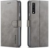 Samsung Galaxy A30 Luxe Magnetische Book Wallet Grijs