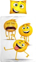 Emoji Kinder Dekbedovertrek 140x200 100% Katoen