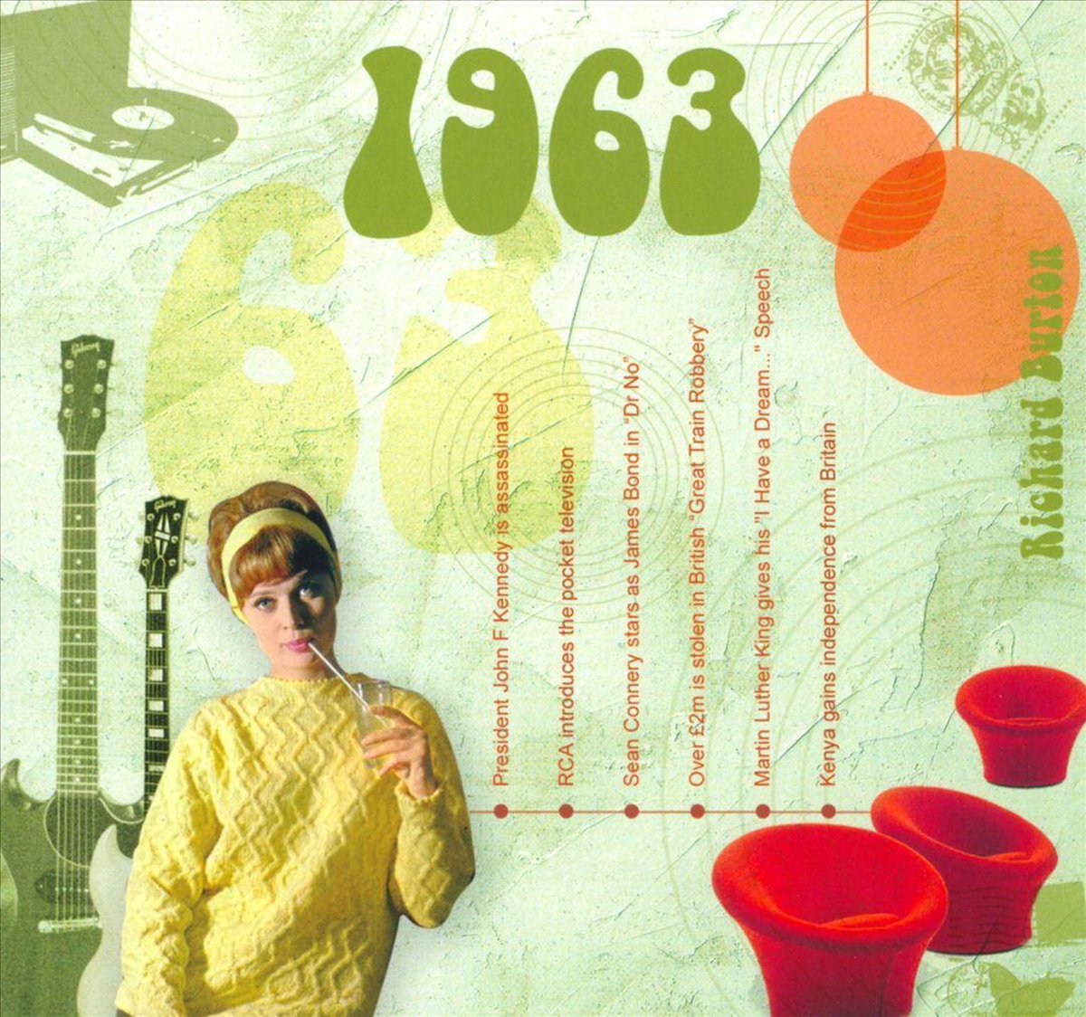 1963 20 Original Chart Hits, various artists CD (album