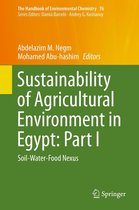 Omslag The Handbook of Environmental Chemistry 76 -  Sustainability of Agricultural Environment in Egypt: Part I