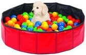 KARLIE Piepend speelgoed Hondenzwemb ballen 250st ass