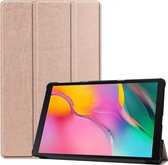 Samsung Galaxy Tab A 10.1 (2019) Hoesje - Tri-Fold Book Case - Geschikt voor Samsung - Rose Gold