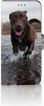 Geschikt voor Samsung Galaxy S8 Boekhoesje Design Honden