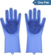 Siliconen afwashandschoenen - Multifunctioneel - Schoonmaak handschoenen - Milieuvriendelijk - Vaatwasbestendig -  Huishoudhandschoen