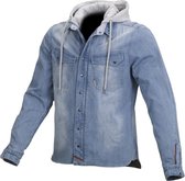 Macna Westcoast Denim Motorblouse lichte wassing