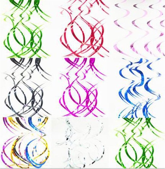 Swirls paars 5 stuks | bol