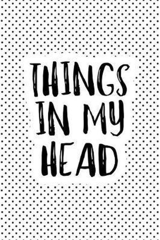 Things in My Head, Enrobed Polka Dot Journals 9781791655952 Boeken