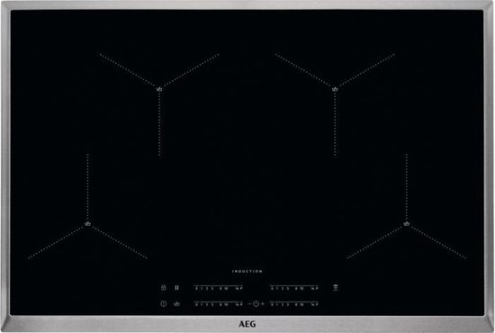 AEG IAE84411XB EcoLine - Ingebouwd Zone van inductiekookplaat Zwart