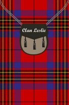 Clan Leslie Tartan Journal/Notebook