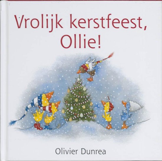 Cover van het boek 'Vrolijk kerstfeest, Ollie' van Olivier Dunrea