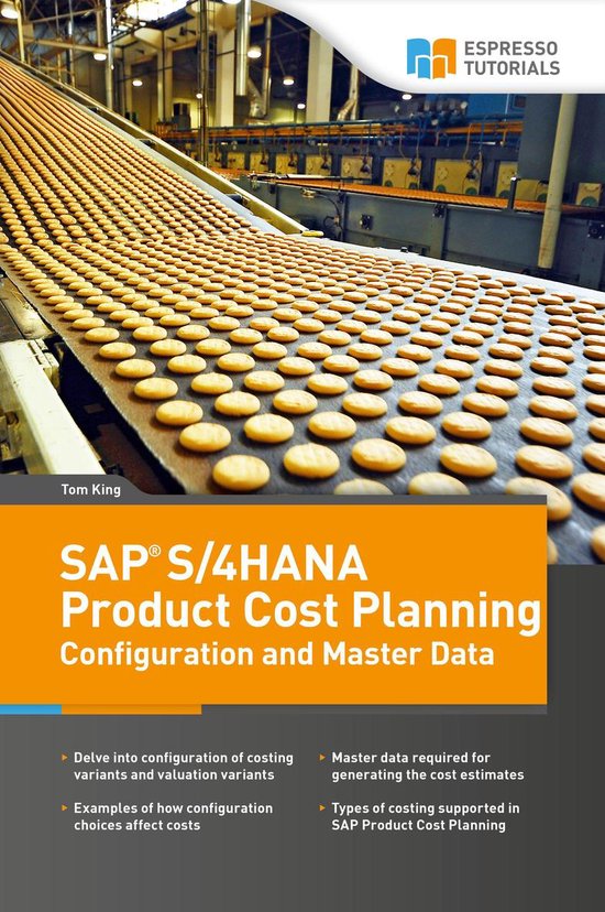 SAP S/4HANA Product Cost Planning Configuration and Master Data (ebook