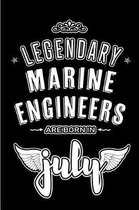 Legendary Marine Engineers are born in July