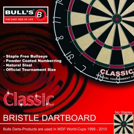 Thumbnail van een extra afbeelding van het spel Bulls Bristle Classic - Dartbord