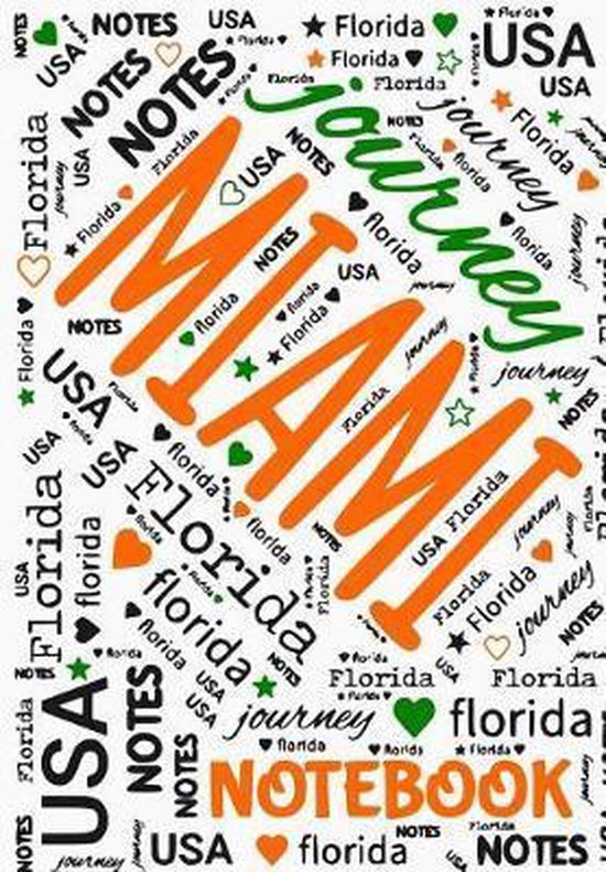 Miami Notebook, Helloname Designs 9781070797748 Boeken