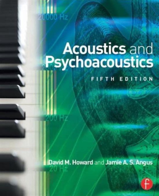 Acoustics and Psychoacoustics - cover