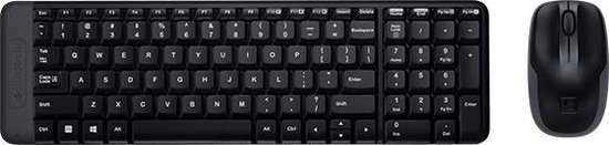 Foto: Logitech lgt mk270 us wireless toetsenbord en muis