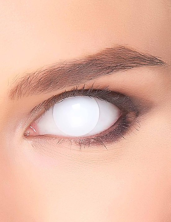 Bliksem oppervlakkig links ZOELIBAT - Witte ogen contactlenzen voor volwassenen - Schmink > Lenzen |  bol.com
