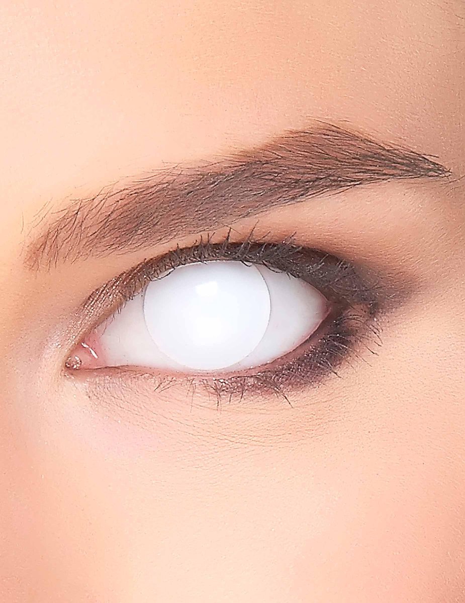 ZOELIBAT - Witte ogen contactlenzen voor volwassenen | bol.com
