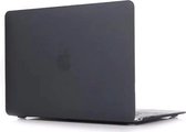 Macbook Case voor Macbook Retina 12 inch - Laptop Cover - Matte Zwart