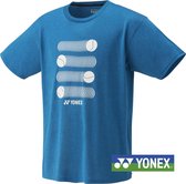 Yonex tennis- en padelshirt - blauw - maat M