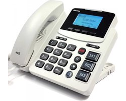 Akuvox R15P - VoIP telefoon - Geluidsversterking - Wit