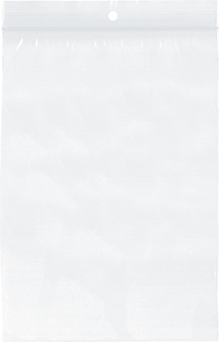 gripzak Raadhuis 60x80mm zonder schrijfvlak, doos 10x100 stuks